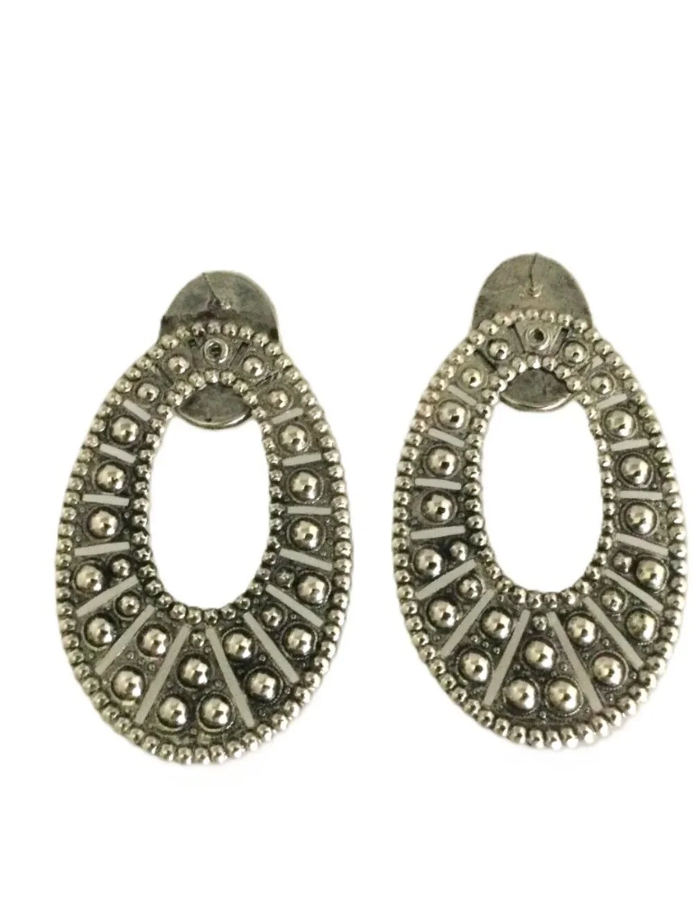 Ultra Heavy 28g Vintage Oversized Rhinestone Chandelier Earrings Gala